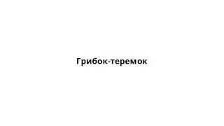 Грибок-теремок