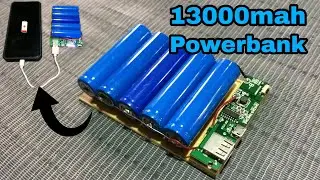 How to Make a 13000 mAh Powerbank