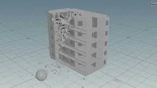 Houdini procedural building