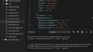 Урок 2. Angular 8.  Практика.  Создание проекта, компонент, сервиса