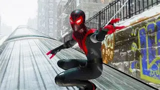 Прохождение Spider-Man: Miles Morales на PS5 в 4k, часть 8 - Черные парни ломают лабораторию