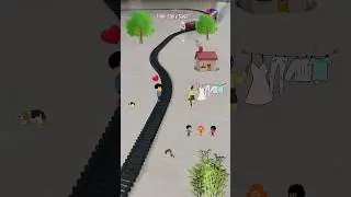 Poor husband scared from wife's new makeup look and train is approaching fast | USA