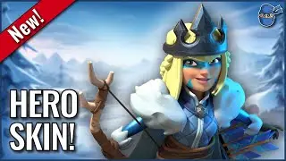 New Queen of the North Hero Skin - January 2024 | Clash of Clans