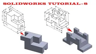 Solidworks Practice Tutorial 8 for Beginners
