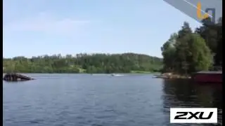 What I do with 2XU - Waterskiing Norway