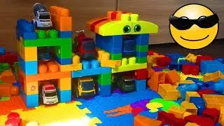 Крутая парковка Мега Блокс! Fisher Price Mega Bloks