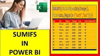 SUMIFS IN POWER BI | 