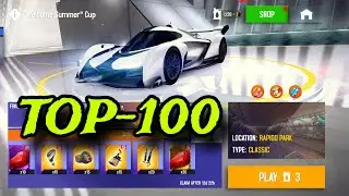 Asphalt 8, Welcome Summer Cup Rapido Park McLaren Solus GT Top-100