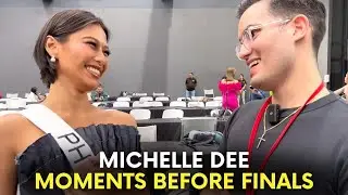 MISS UNIVERSE 2023: Michelle Dee shares her hopes for The Philippines moments before finals