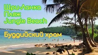 Шри-Ланка. Пляж Jungle Beach. Буддийский храм