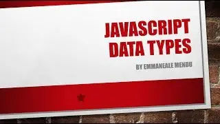 JavaScript Data Types