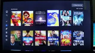 My Vudu Movie Library as of May 2023