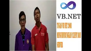 Tugas Mid Vb Net 2008 Mengubungkan Pc client ke server
