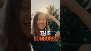 How to sunburst 🌞 #photography #tutorial #cinematic