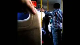 Ругань в автобусе Талдыкоргана