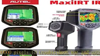 Autel MaxiIRT IR100 Thermal Imaging Camera Auto-Focus for Instant Thermal Imaging Dual Camera Overl