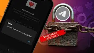 INSTANT Fix for Telegram Too Many Attempts Message!