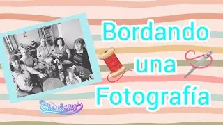 Como bordar una fotografía #diy #manualidades #bordar #regalos
