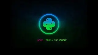 Python make a list program