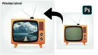 How to make tv screen mockup in photoshop 2024 #photoshoptutorial #photoshopmockup