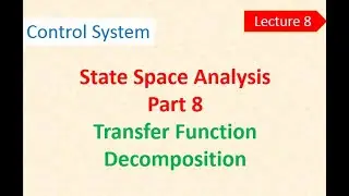 state space Analysis | Control system | Lecture 8