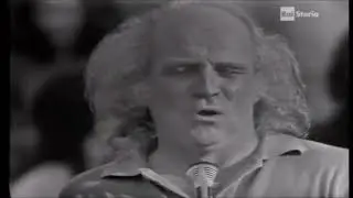 Maurizio Costanzo intervista Léo Ferré + "Avec le temps" - 1971