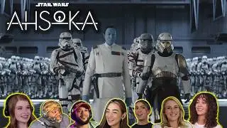 Reactors Reacting to GRAND ADMIRAL THRAWN! | Ahsoka 1x6 