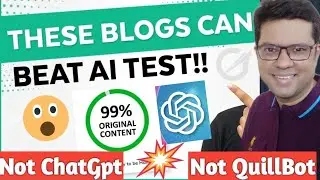 🚀How to Write a Blog using AI in 10 minutes (Undetectable & Plagiarism Free) Not ChatGPT🔴