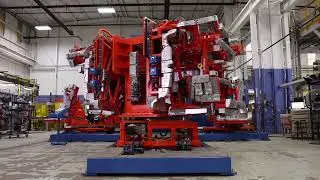 Dual Model Auto Change Large Truck Hood Fender Robot Bonder, Tooling Tech Group