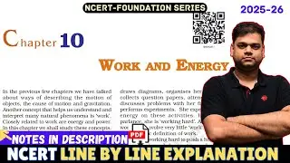 Work and Energy - Class 9 Science Chapter 10 [Full Chapter]