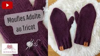 Moufles Adulte au Tricot