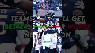 NFL teams that will be Better, Same, or Worse next season #like