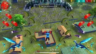 AC80 + UMP  💪 99% Headshot🎯96 Kills⚡| 1 VS 4 IMPOSSÍVEL? 😈 FREE FIRE SOLO