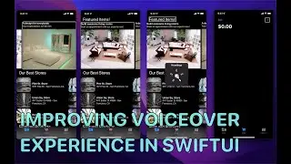 Improving Voice Over Experience - Furniture Shop App Part 5