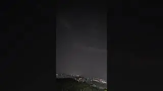 "실제 상황" 창문을 열었더니 백룡 구름.. 미륵불은 백룡 (24. 9. 7 밤 9시)