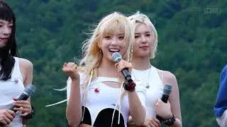 240828 엔믹스 지우 인터뷰 리허설 4K 직캠