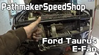 Ford Taurus Electric Fan Upgrade WD21 Nissan Pathfinder Rock Crawler