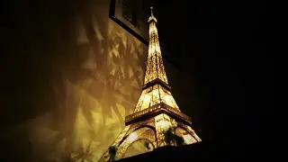 Eiffel tower scale model (Full timelapse)