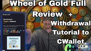 Wheel of Gold Review + Four Crypto Withdrawals to CWallet