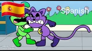 Hornstromp - CatNap and Hoppy Hopscotch fighting - Multilanguage in 8 languages