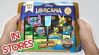 Unboxing Disney Lorcana Into The Inklands Gift Set!! Everyone can buy it!