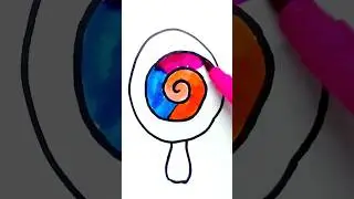 creative art 🤎💜💙💚💛❤️💛🧡 #shorts #art #satisfying