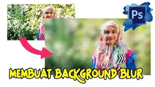 Cara membuat background menjadi blur di photoshop | Cara membuat background blur