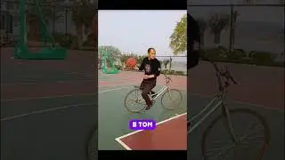 Баскетбол на велосипеде