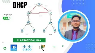 DHCP Simulation in Cisco Packet Tracer | Bangla Tutorial