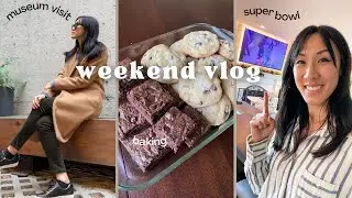 WEEKEND VLOG | Oakland museum, happy hour, and Super Bowl sunday