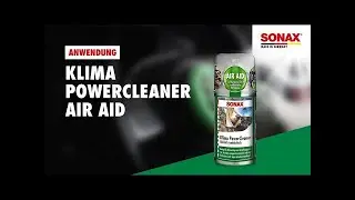 Очищувач кондиціонера антибактеріальний SONAX Klima Power Cleaner AirAid symbiotisch Thekendisplay