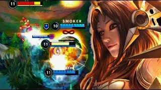 LEONA GUIDE CARRY  - RANKED GAME - HIGHT ELO - GAMEPLAY - WILD RIFT