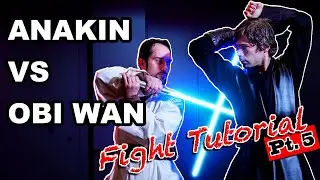 Obi-wan vs Anakin Ep. 3 (Stand Still) Tutorial | Part 5 | Lightsaber Training