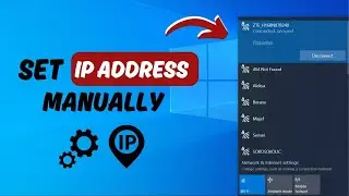 How to Manually Set an IP Address for Your Device on a Wi-Fi network